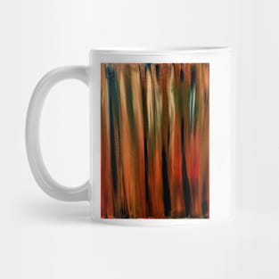 abstract painting using different mediums in my painting Mug